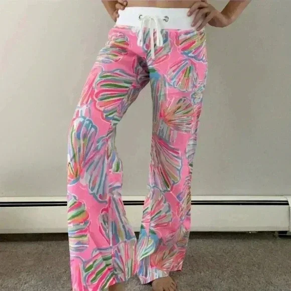 Lilly Pulitzer Linen Beach Pant - Picture 1 of 8
